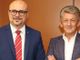 Il direttore generale della Bcc di Busto Garolfo e Buguggiate Roberto Solbiati e il presidente Roberto Scazzosi