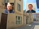 La libreria della Basilica, a pochi passi da San Giovanni. Nei riquadri, monsignor Severino Pagani e don Stefano Guidi (foto dal sito della Chiesa di Milano)
