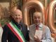Landoni con il sindaco Baroffio Landoni con il sindaco Baroffio