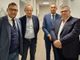Da sinistra: Francesco Attolini, il sindaco Emanuele Antonelli, Francesco Iadonisi e Gianfranco Carraro