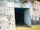 L'ingresso del bunker a Marnate, di fronte all'ex stazione ferroviaria di Prospiano