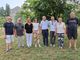 Il momento della commemorazione al parco di via Bellini