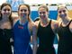 Il quartetto azzurro che ha centrato la qualificazione alla finale (foto federnuoto.it)