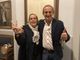 Paola Reguzzoni si congratula con Emanuele Antonelli