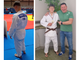 Samuele Montefusco con il papà Marco