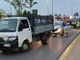 FOTO. Scontro tra un’auto e un camioncino in via Busto Fagnano