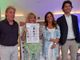 Da sinistra, Marco Negri, Rosanna Bergonzi, Claudia Mazzetti e l'illusionista Andrea Rizzolini
