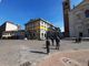 Piazza Libertà, Gallarate, mattina del 2 marzo