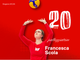Uyba, la regia è al completo: Francesca Scola è una nuova farfalla