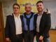 Nella foto, da sinistra: Fabrizio Francioni, Head of Comms for Italy, Michael O'Leary, Ryanair Group CEO, e Shane Carty, HR Director Malta Air