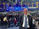 Marco Reguzzoni in una foto scattata in Romania al congresso del Partito Popolare Europeo