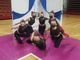Team Junior Serie A, secondo classificato nell'ultima gara a Novara (foto facebook Pro Patria Bustese Twirling)
