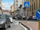 Il traffico dovuto al senso unico alternato, in centro a Gallarate - Foto Alessandro Galbiati