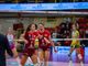 Trionfo biancorosso anche contro Pinerolo (foto a cura di Fotografia Galbiati). Rebecca Piva Mvp del match