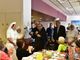 L'Arcivescovo Mario Delpini con il vescovo Roberto Busti e i malati durante l'ultimo pellegrinaggio diocesano a Lourdes (foto di Monica Fagioli)