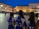 L'esibizione delle atlete, applaudita dai bustocchi