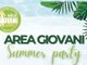 Tutto pronto per l’Area Giovani Summer Party