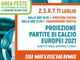 Europei, notti magiche davanti al maxischermo a Fagnano