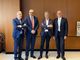 Da sinistra Bernasconi, Solbiati, Scazzosi e Crugnola