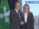 Attilio Fontana con Francesca Caruso