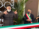 Il sindaco Poliseno con Colombo