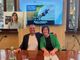 Daniele Cassioli con Silvia Giovannini. Nel riquadro Martina Giorgetti