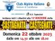 Ecco la dodicesima edizione della castagnata in Castegnate