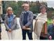 Da sinistra Comerio, Cerini, Caldiroli e Borroni. L'area acquisita, nell'altra foto Grassi e Cerini