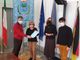 Da sinistra, Fedeli, il sindaco Berra e  Anna Maria e Angelo, soci e fondatori di Ortosocialbiomi