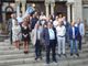 Gigi Farioli con la squadra dei Civici liberali e popolari
