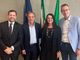 I consiglieri regionali della Lega: Monti, Anelli, Spelzini, Pase