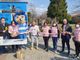 Centro Studi Karate: una camminata rosa con la mascotte della Pro Patria