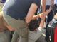 Gallarate, tensione in via Curtatone. Manifestante soccorso dall’ambulanza