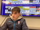 Davide Ferri in sala stampa