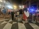 Le immagini da piazza Garibaldi e da viale Duca d'Aosta