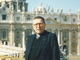 Una foto di monsignor Giovanni Giavini nel giornale della parrocchia di San Giovanni