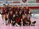 Futura Volley sollevata e felice dopo la vittoria 3-1 su Montecchio