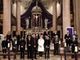 Il coro &quot;Santa Cecilia&quot; di Gorla Maggiore con l'assessore Antonella Scolfaro