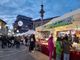 Il centro di Gallarate nel tardo pomeriggio dell'Immacolata