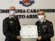Cinquant'anni al servizio dell'Arma: il comandante della stazione dei carabinieri di Busto Francesco Caseri riceve la Medaglia Mauriziana