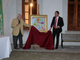 Il quadro donato al Collegio e riprodotto sui foulard artistici distribuiti ai partecipanti alla serata