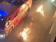 Le fiamme la scorsa notte in centro a Saronno (foto da un video pubblicato da ilSaronno.it)