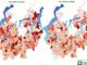 La mappa dell'incidenza ogni centomila abitanti. La provincia di Varese si va schiarendo