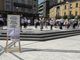 Le Sentinelle, in piazza Santa Maria