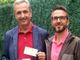 Il sindaco, Pietro Ottaviani, e Alan Menesatti (Vivi Cassano) - Foto dalla pagina Fb di Vivi Cassano
