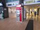 L'atrio, con distributore ticket, della stazione di Gallarate