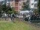 Commozione ai funerali di Silvia e Alessandro, una familiare colta da malore
