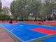 Il campo da basket del summer village è pronto ad accogliere la voglia di sport degli appassionati