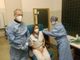Il dottor Emilio Pozzi, a Gallarate, è uno dei medici rientrati per vaccinare