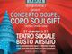 Appuntamento con il concerto gospel del &quot;Soulgift Choir&quot;